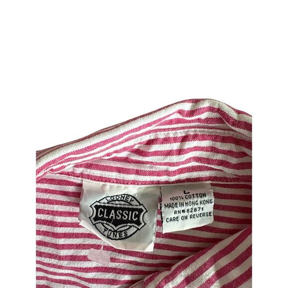 Vintage Looney Tunes Tweety Sylvester Shirt – Made in Hong Kong L - Picture 2 of 5